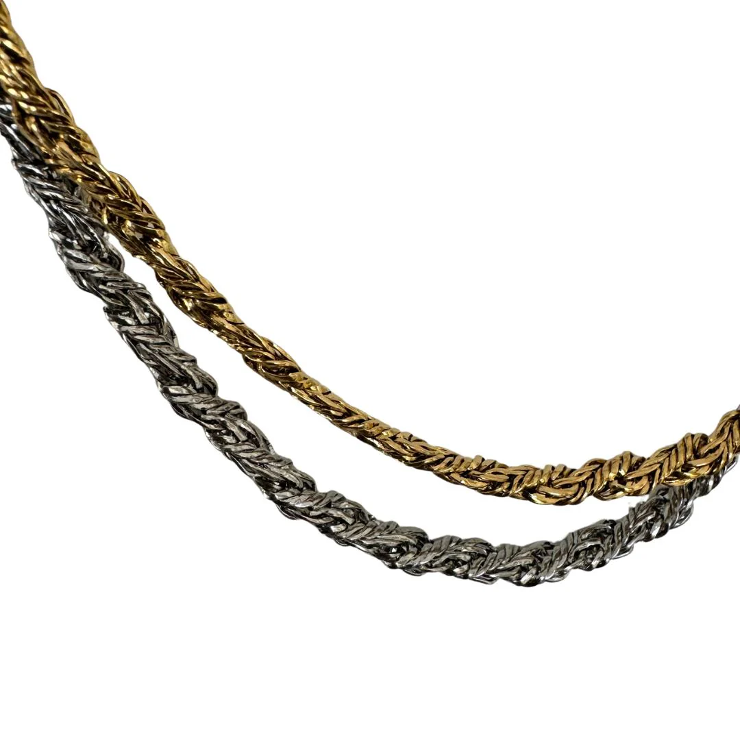 Barbed Wire Layer Necklace - Image 2