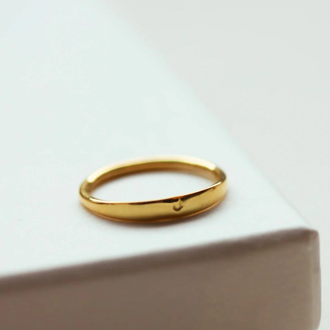 OPHELIA Initial Signet Ring - Image 4