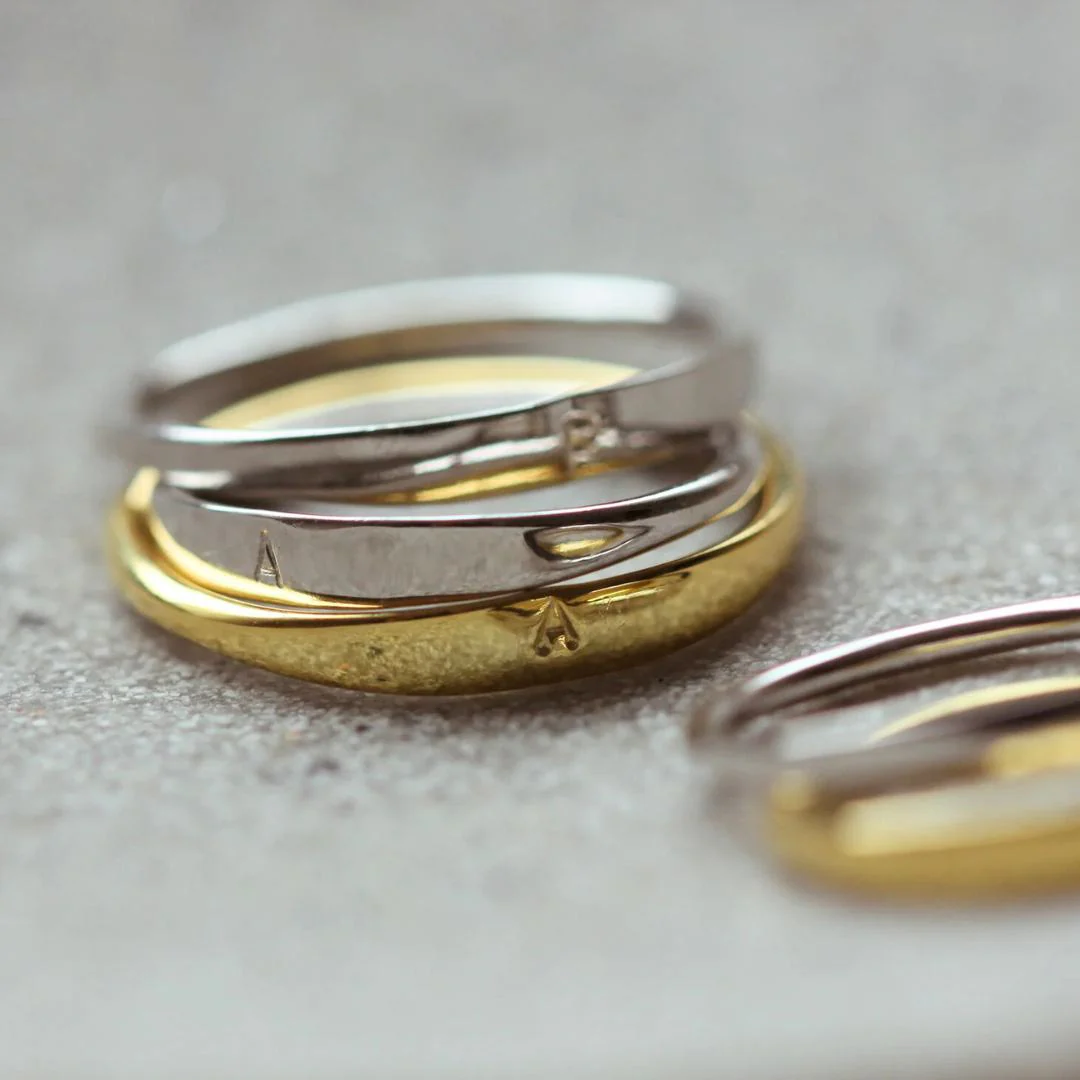 OPHELIA Initial Signet Ring - Image 5