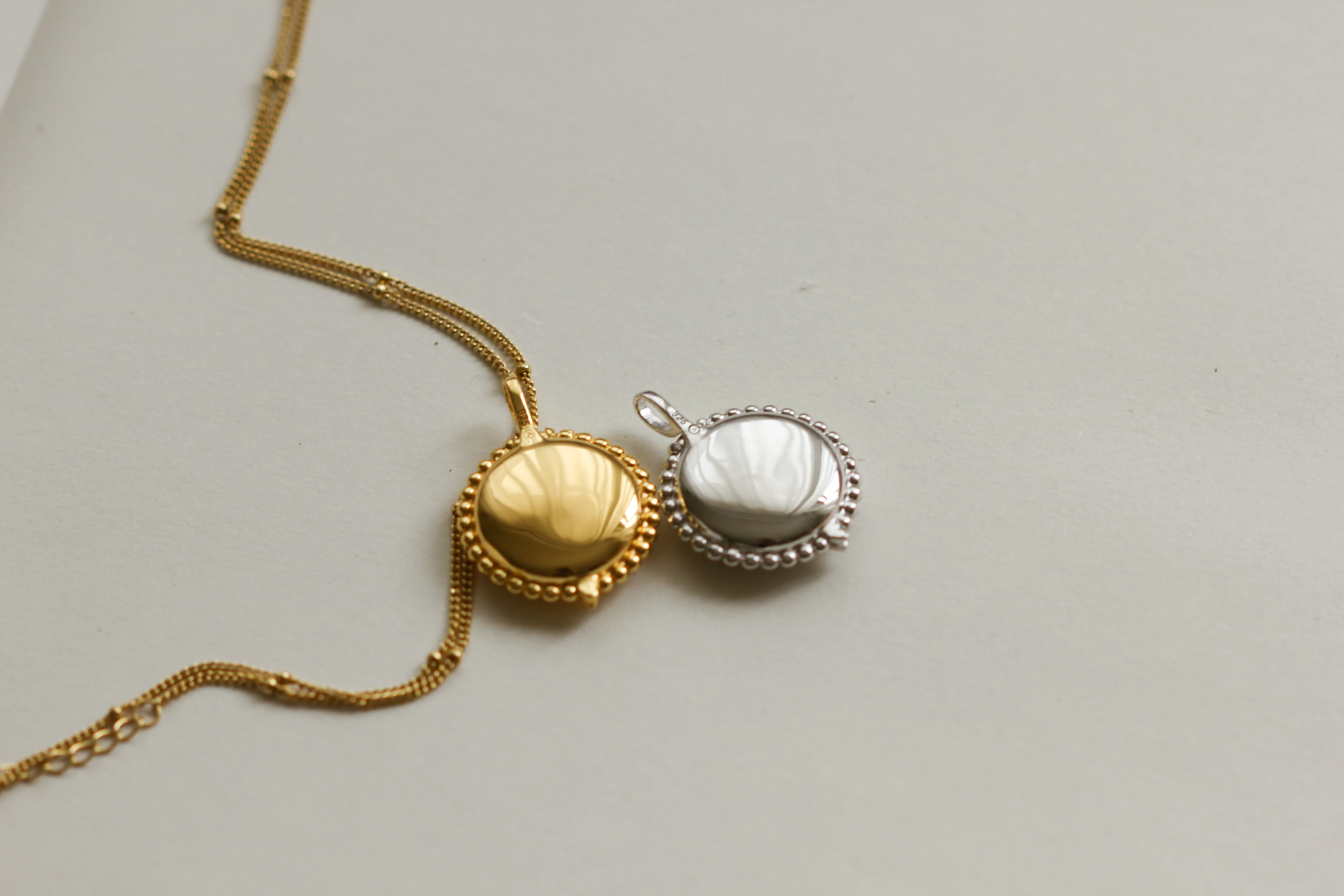 SOLEIL Locket (Gold Vermeil/Sterling Silver) - Image 2