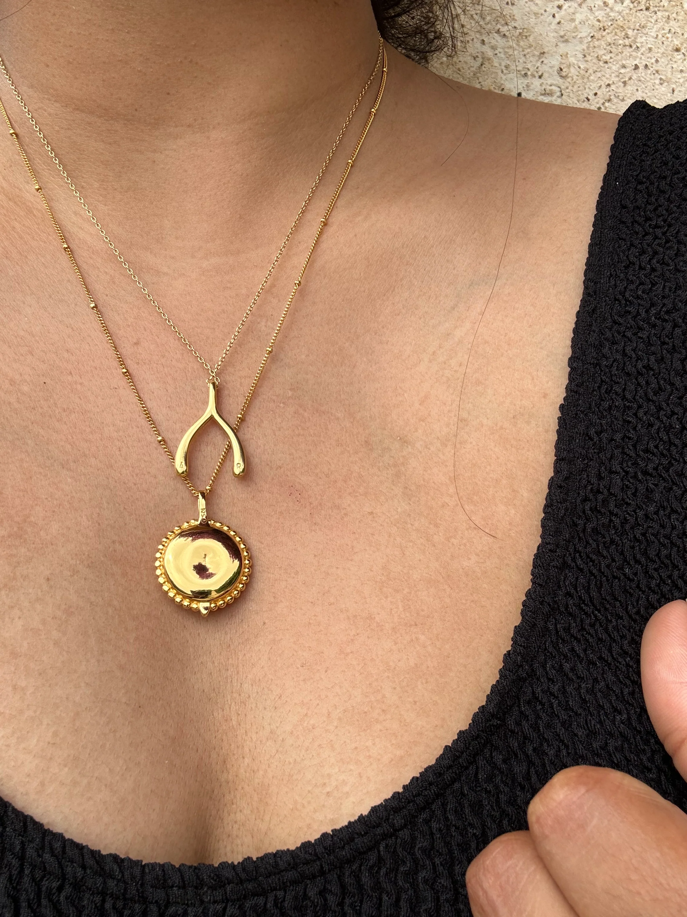 SOLEIL Locket (Gold Vermeil/Sterling Silver) - Image 3