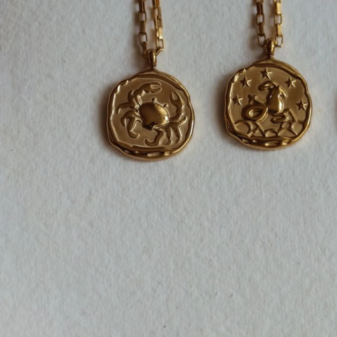 TARA Zodiac & Initial Necklace - Image 2
