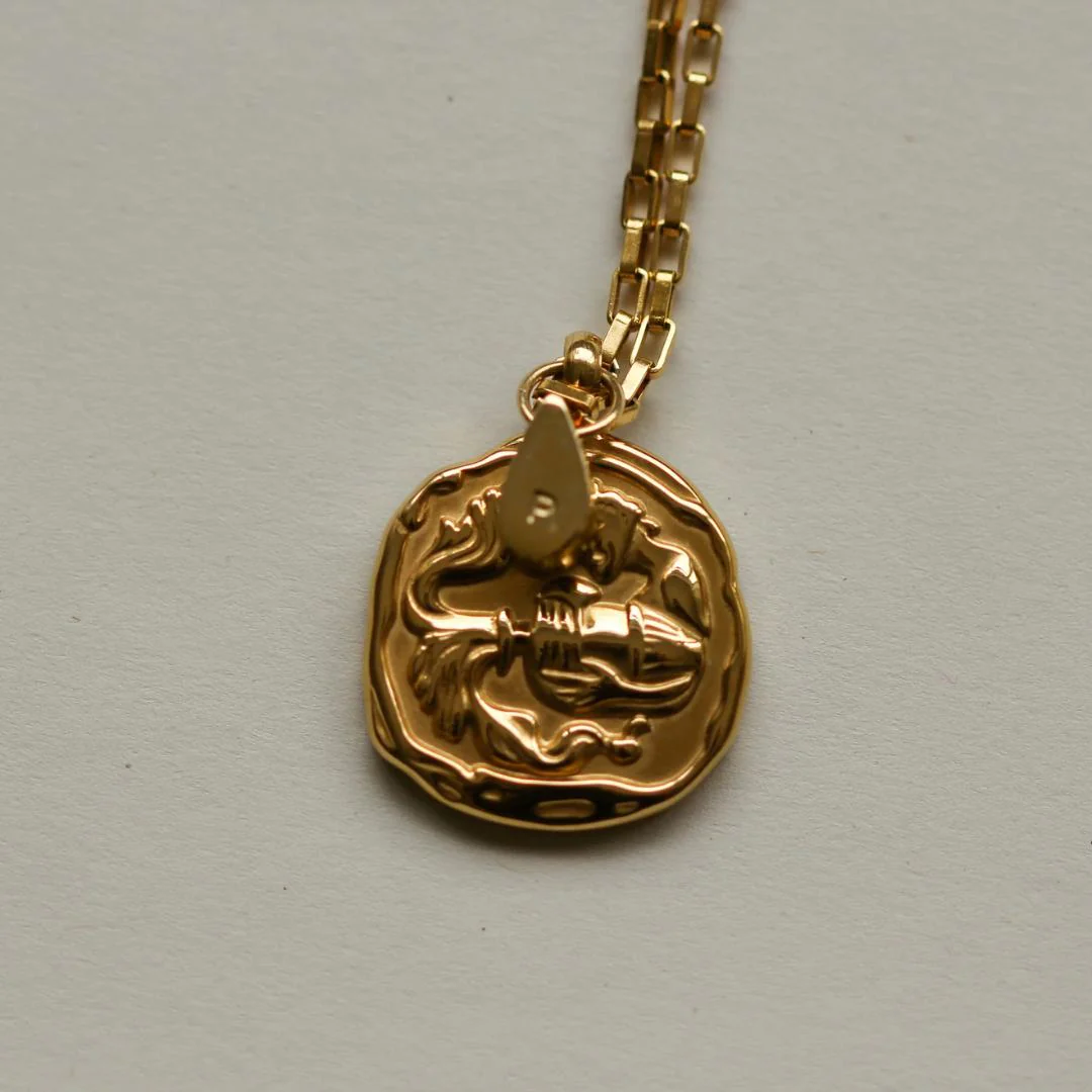 TARA Zodiac & Initial Necklace - Image 3