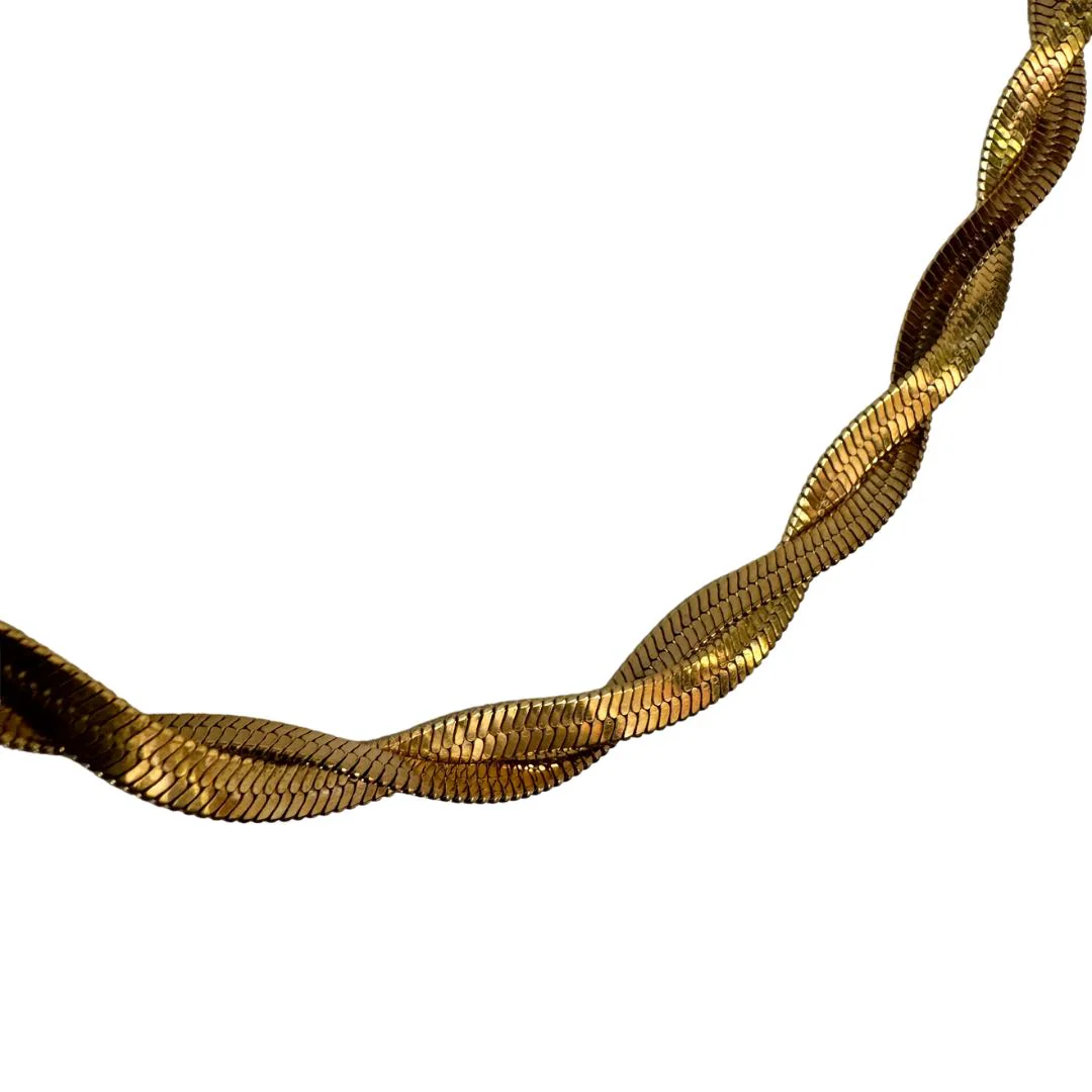Twisted Layer Necklace - Image 3