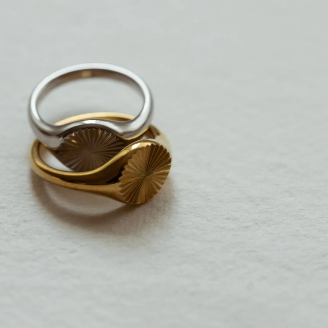 Waterproof CELESTE Signet Ring - Image 5