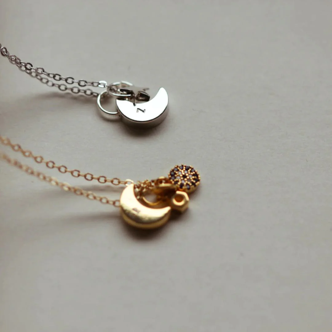 Waterproof LUNA Moon Necklace - Image 3