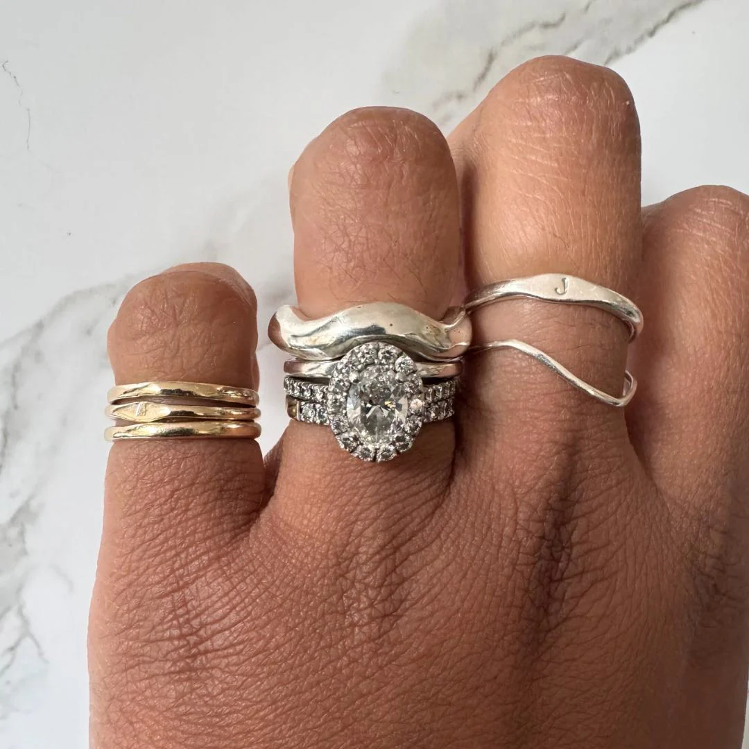 WINNIE Wave (Sterling Silver / 9ct Gold) - Image 4